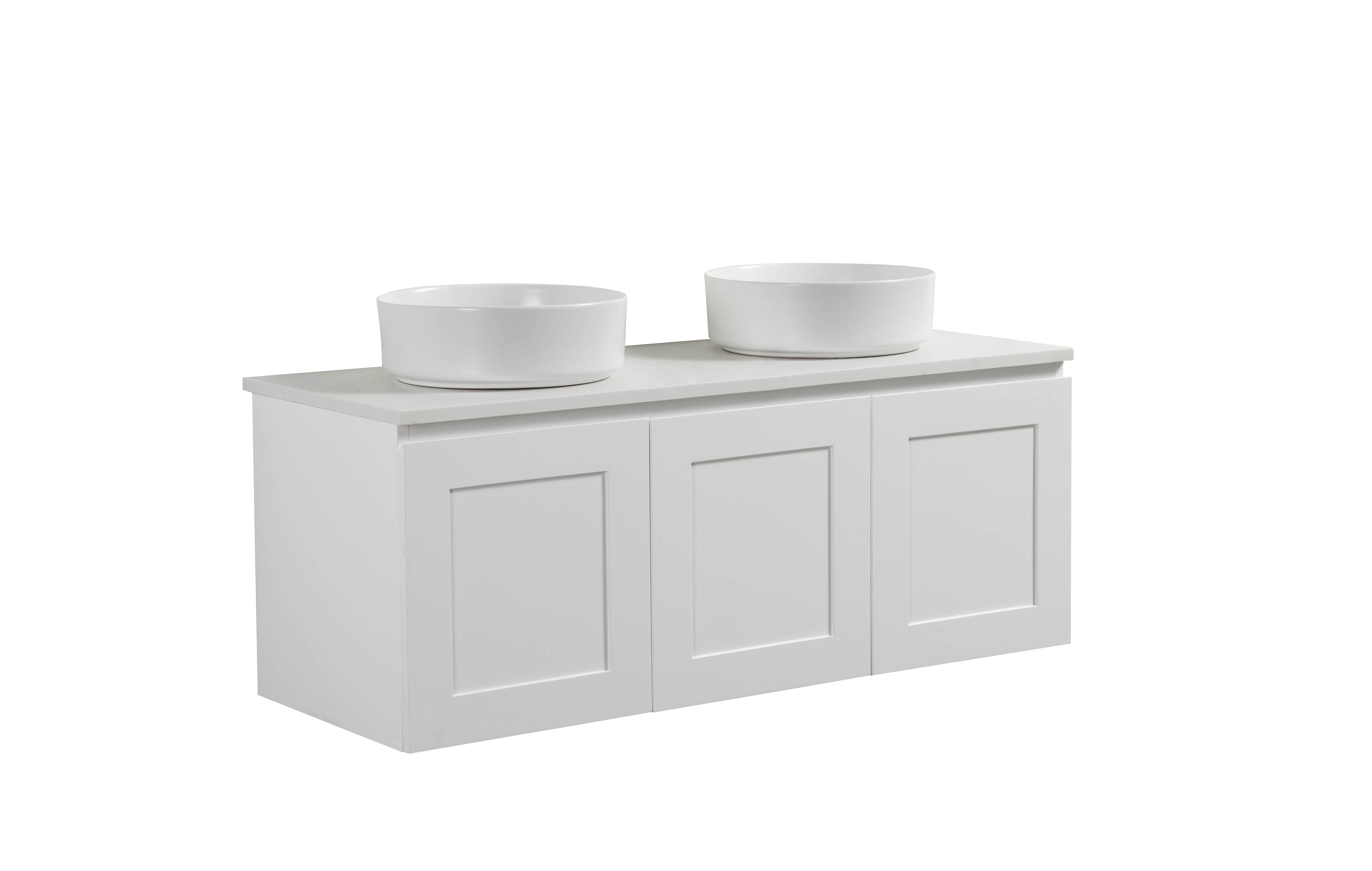 Matte White Hampton Single Bowl Bundle