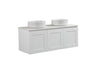 Matte White Hampton Single Bowl Bundle