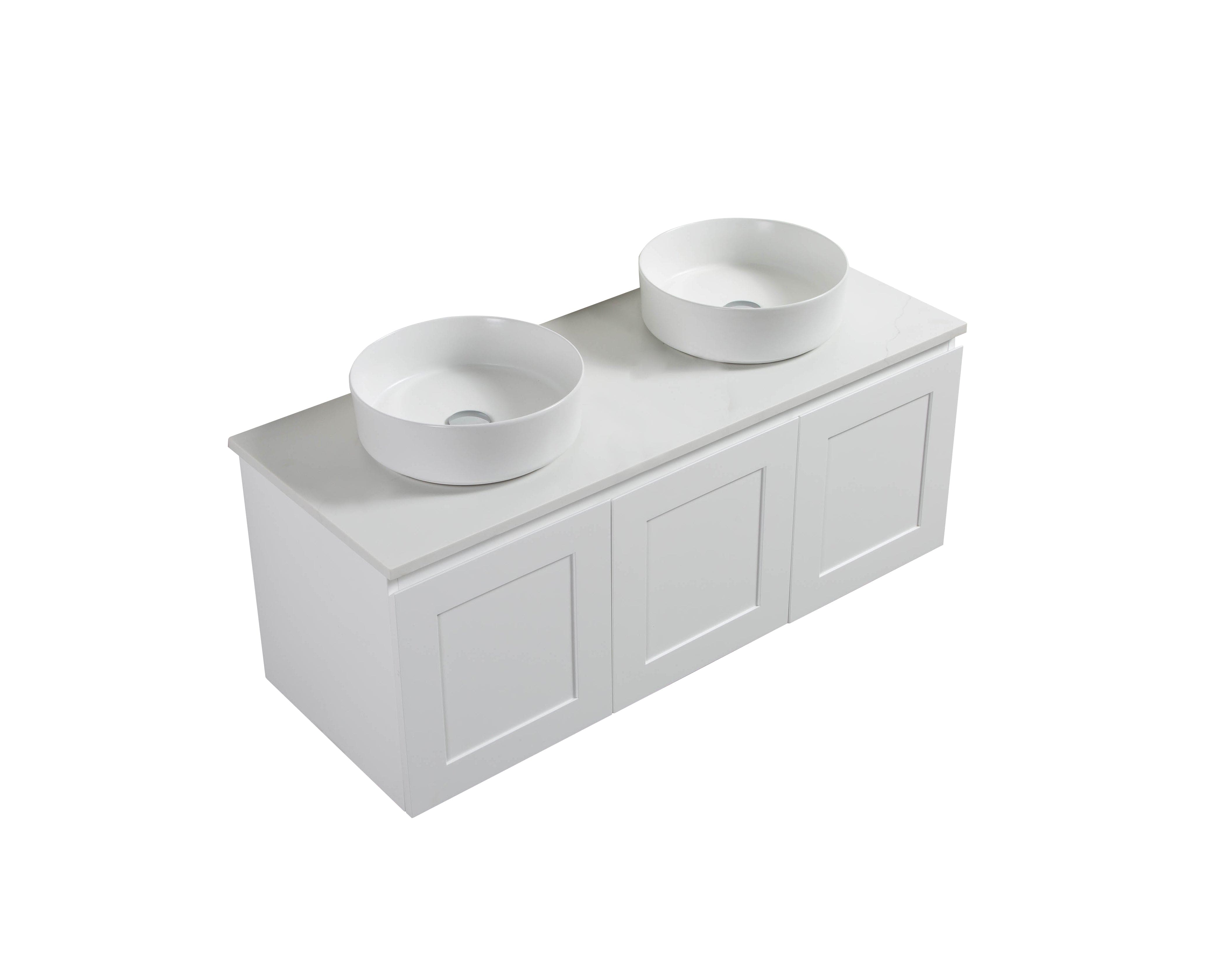 Matte White Hampton Single Bowl Bundle