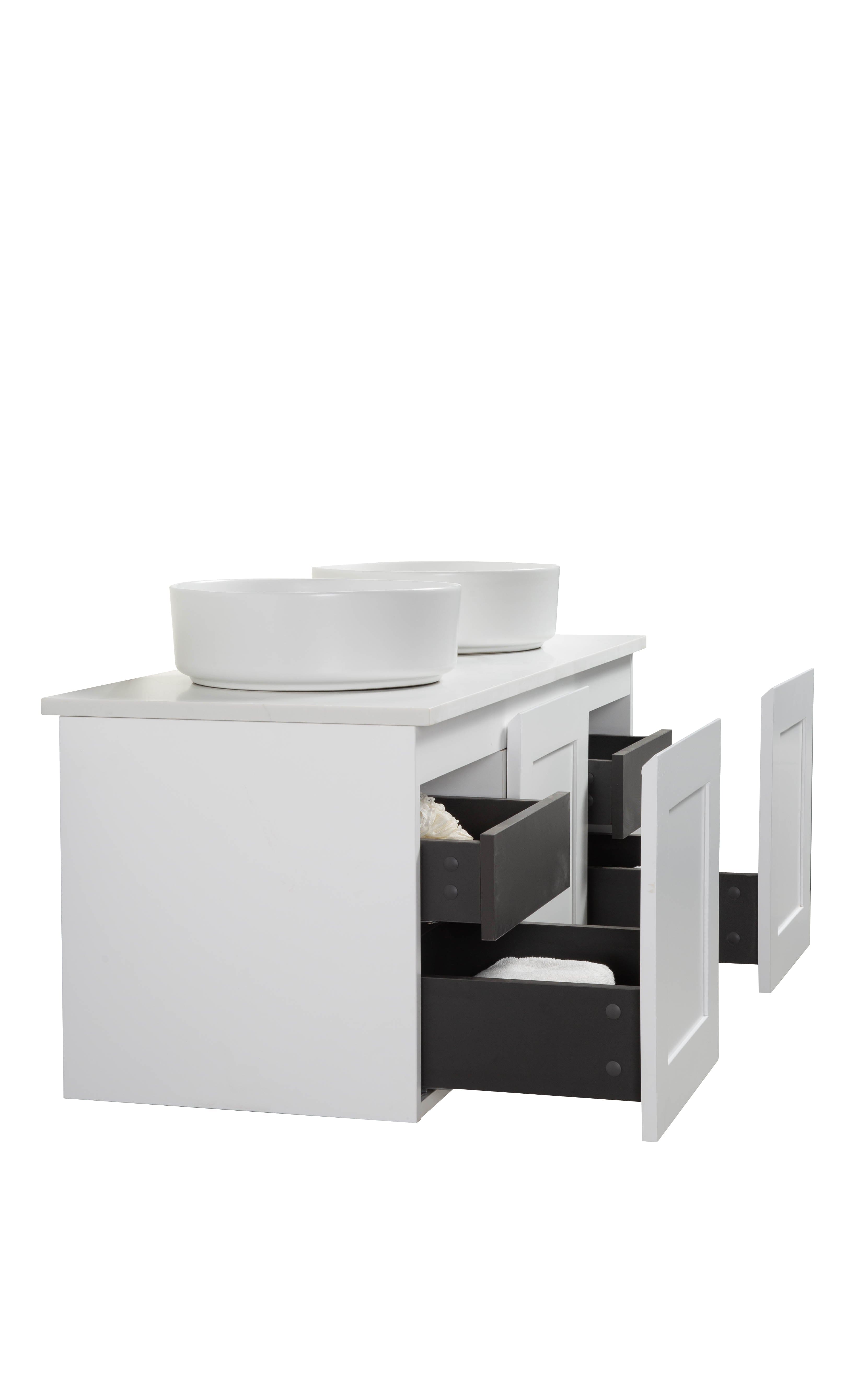 Matte White Hampton Single Bowl Bundle