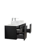 Matte Black Hampton Vanity Bundle