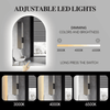 Arch Backlit LED Mirror | 900 x 600 | Anti-Fog and Dimmable